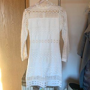 SALE! Gorgeous White Lace Dress
